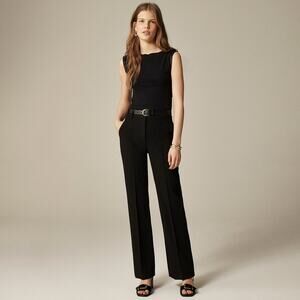 J.Crew Natalia pant in four-season stretch Black Size 4 NWT Power Workwear Luxe